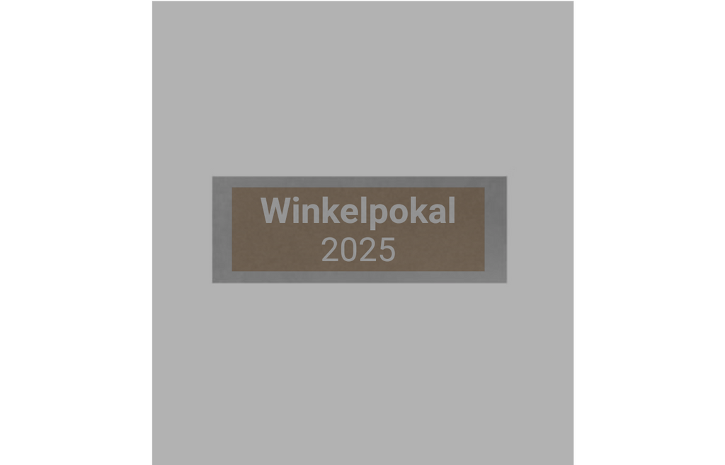 Fußball Pokal 3735x - Silber Gold / 30 cm