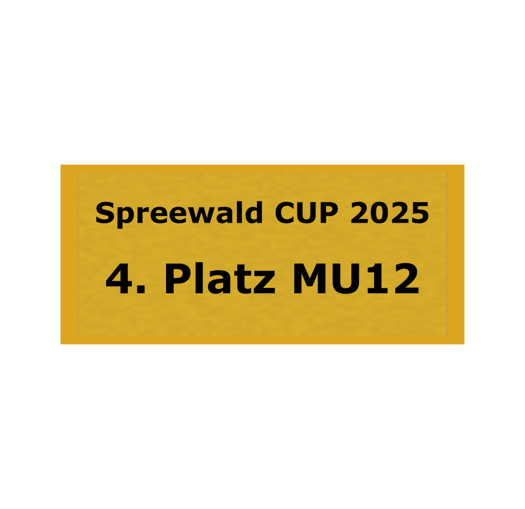 Gravurschild Gold selbstklebend - Gold / 45 x 20 mm