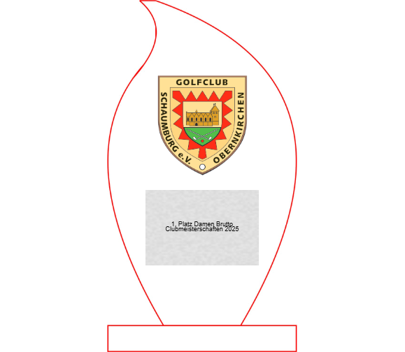 Glas Award 6552-L - Glas Transparent / 27 cm / Laser-Gravur