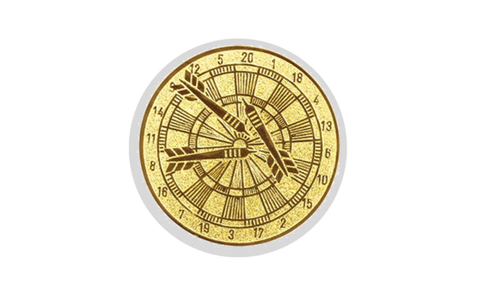 Diamant Trophäe Weiß - Glas / 23 cm