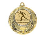 Medaille 028L Ø 40 mm - Gold / 50 mm