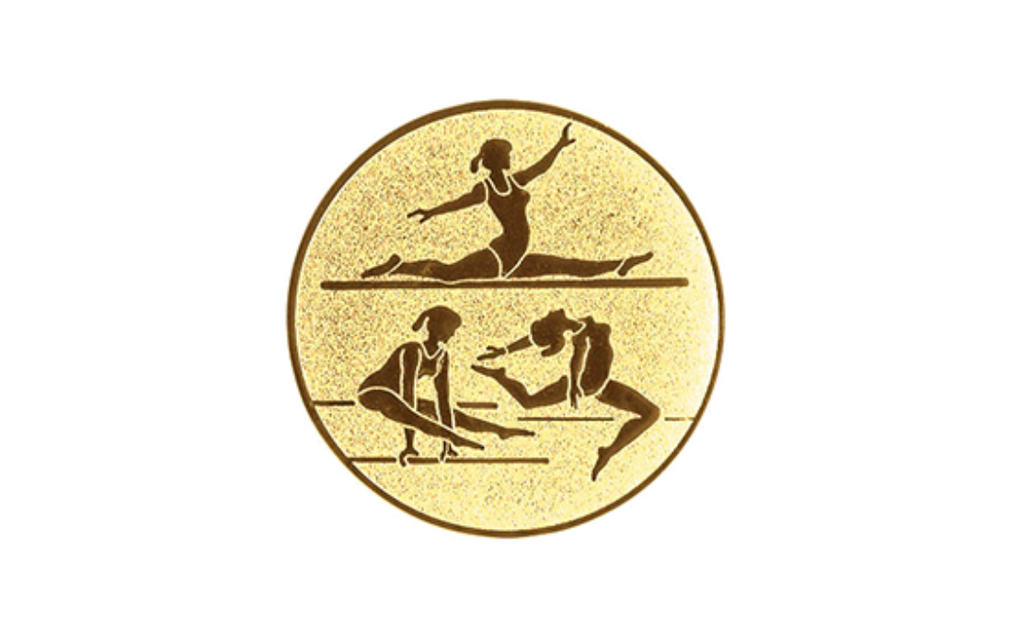 Glas Pokal 8805 blau Schild & Emblem - Silber Blau / 20 cm