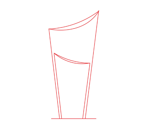 Fire Drive 7331 - Silber Rot / 31 cm / Laser-Gravur