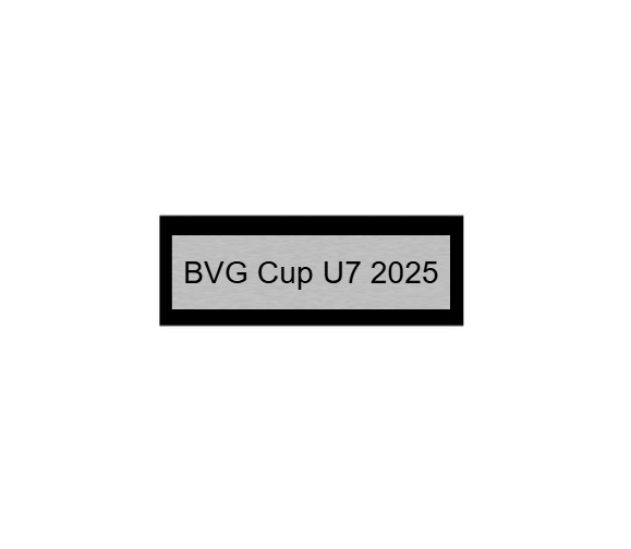 Fußballfigur Kicker P20 - Silber / Schwarz / 10.5 cm / Montage