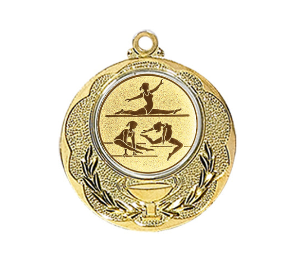 Medaille 028L Ø 40 mm - Gold / 50 mm