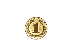 Medaille D10 Ø 45mm - Gold