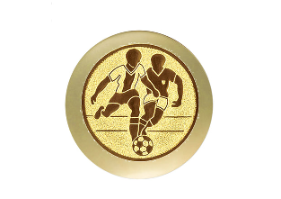 Blau / Gold / 225x175 mm