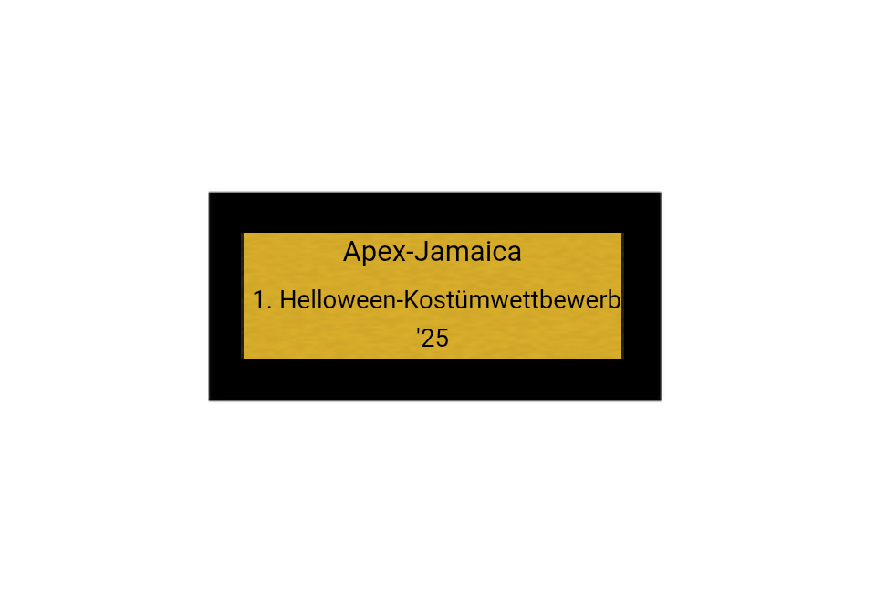 Hollywood Classic Award in Gold - Gold / 24 cm