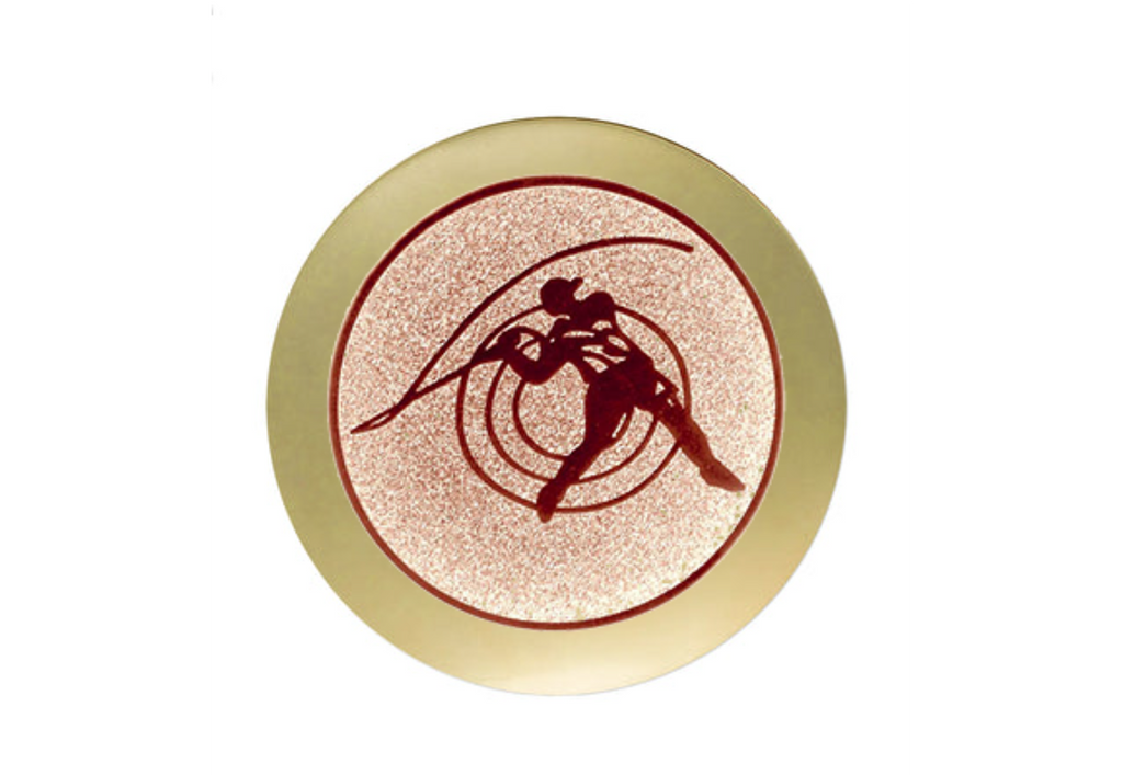 Ehrentafel 185-4 - 12 x 15 cm / Blau/Rot