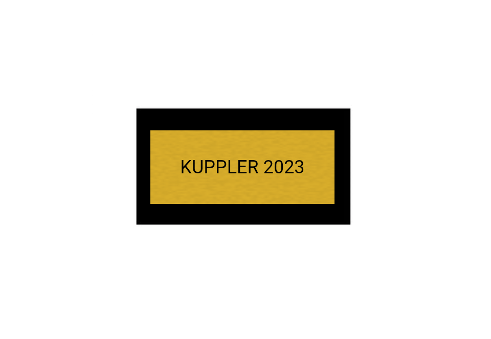 Hollywood Classic Award in Gold - Gold / 16 cm