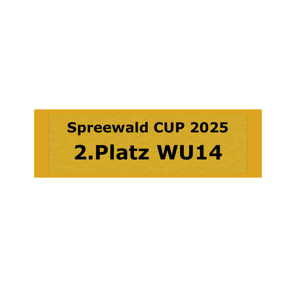 Gravurschild Gold selbstklebend - Gold / 50 x 15 mm