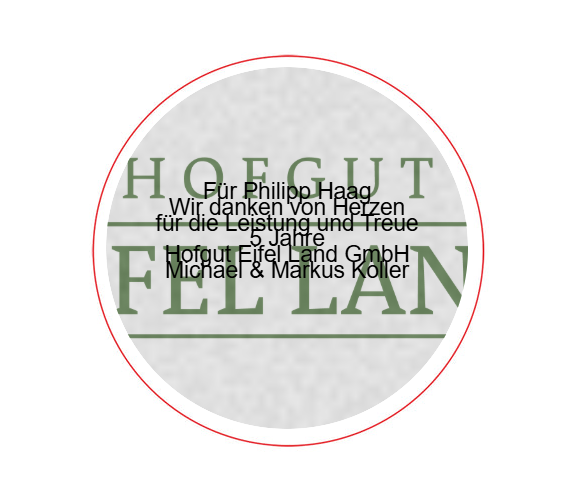 Glasmedaille CM002 Ø 80mm - Glas / Transparent / Ø 80 mm / Lasergravur