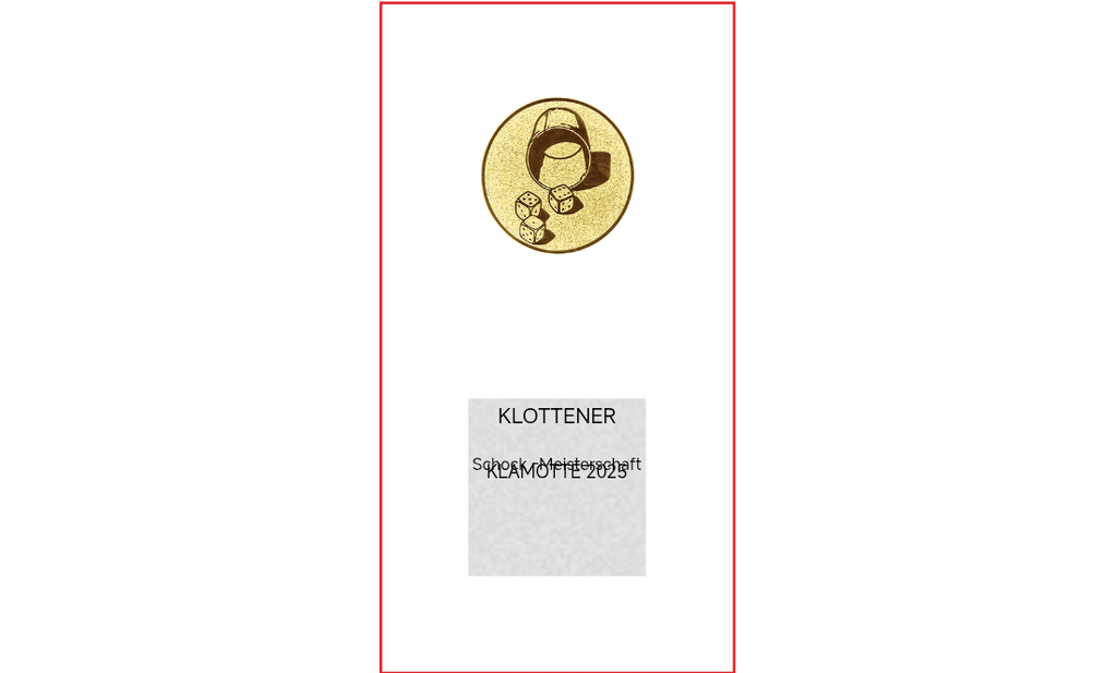 Glas Pokal 3526-L - Transparent / 17 cm / Laser-Gravur