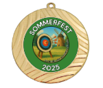 Medaille BS.MI7001 Ø 70mm - Gold / 70 mm