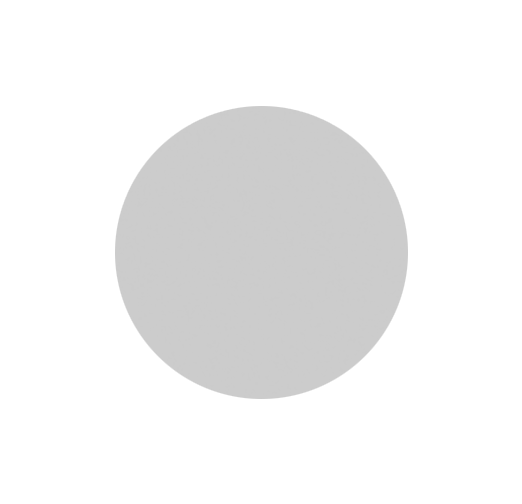 Aluminium-Emblem - 25 mm / Silber/Alu