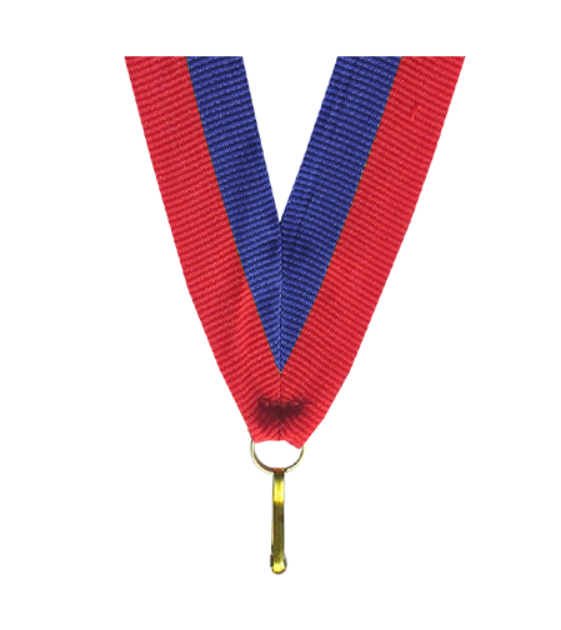 10er Pack Bänder - Breite 11 mm / Länge ca. 400 mm - Rot/Blau / 11x400mm