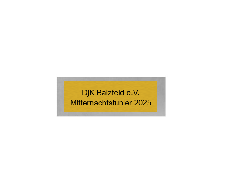 Fußball Pokal 3735x - Silber Gold / 30 cm