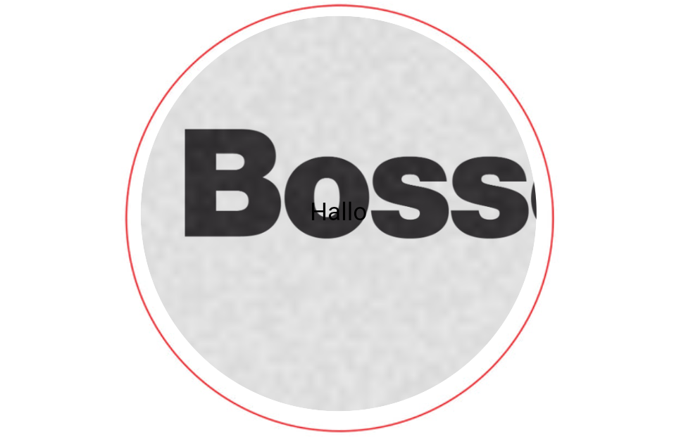 Glasmedaille 67315 Ø 70 mm - Blau / 70 mm