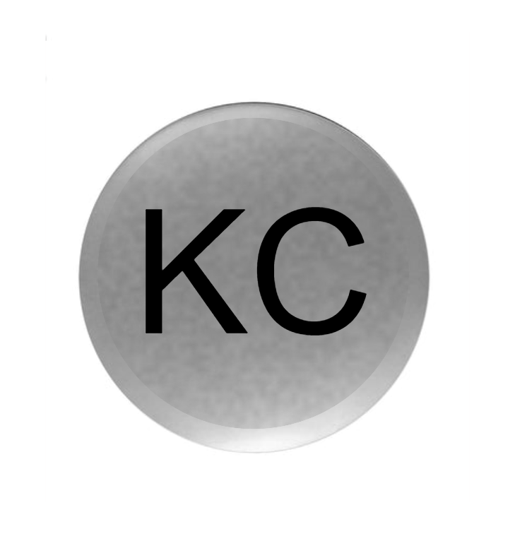 Kegel Pin König - Silber / 36 * 9 mm