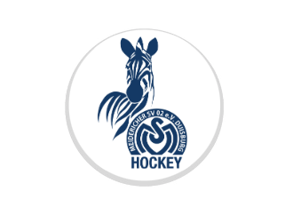 Glas Pokal 8805 blau Schild & Emblem - Silber Blau / 20 cm