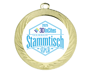 Medaille BS.ME76 Ø 70 mm - Gold / 70 mm