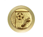 Fußball Trophäe 3963 - Bronze Gold / 23 cm