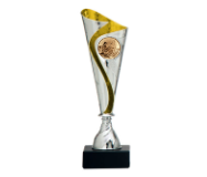 18cm / Silber/Gold