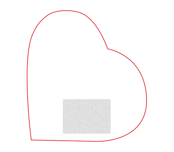 Kristallherz 6747 - 12 cm / Transparent / Laser-Gravur