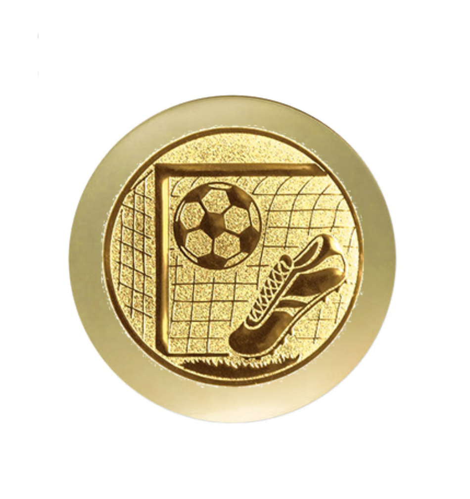 Fußball Trophäe 3963 - Bronze Gold / 27 cm