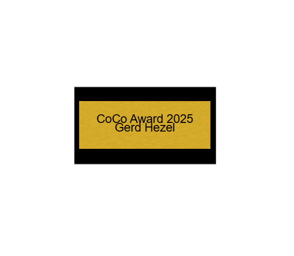 Hollywood Classic Award in Gold - Gold / 18 cm