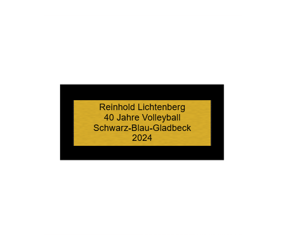 Holz Pokal Volleyball FG007 - 23 cm / Braun