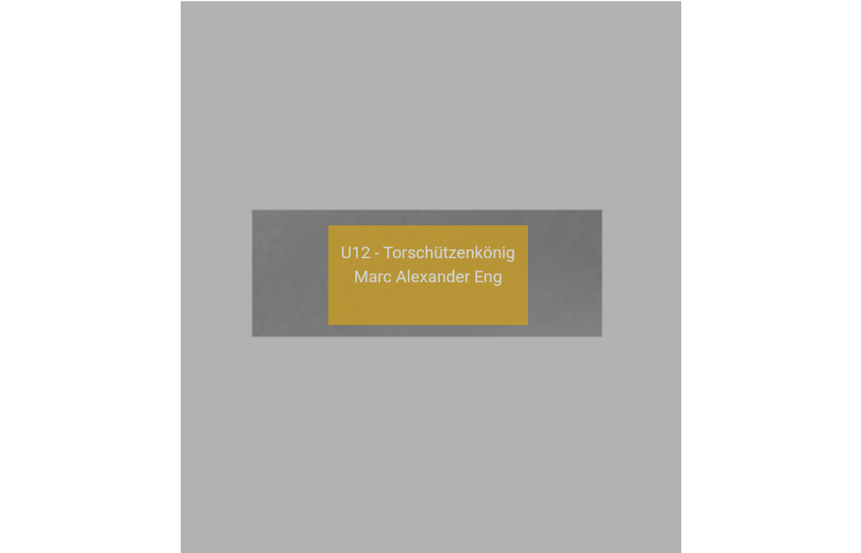 Fußballschuh 8352 - Silber / 17x20 cm