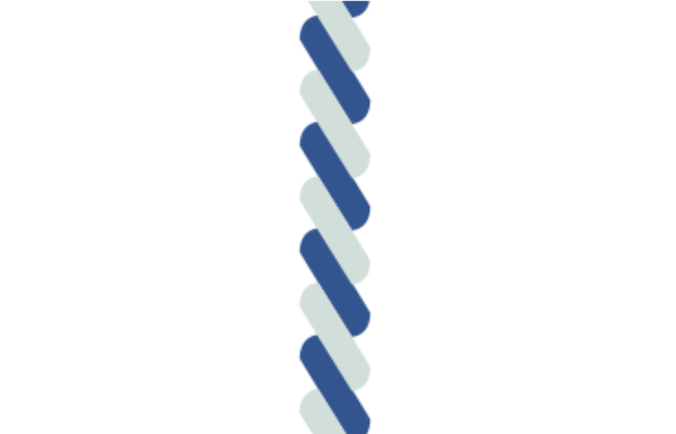 Blau / Weiß / 3x400 mm