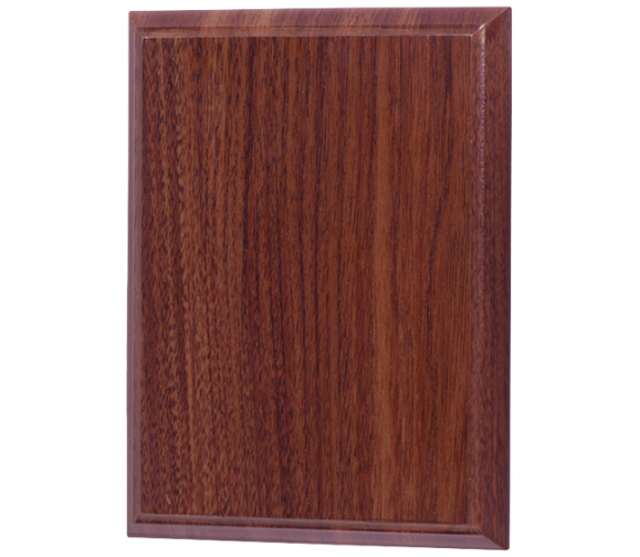 Holztafel H15 - mit Farbdruck auf Aluplatte - Braun / 150*115mm