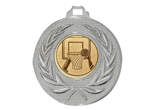 Medaille 098L Ø 50 mm - Silber / 50 mm