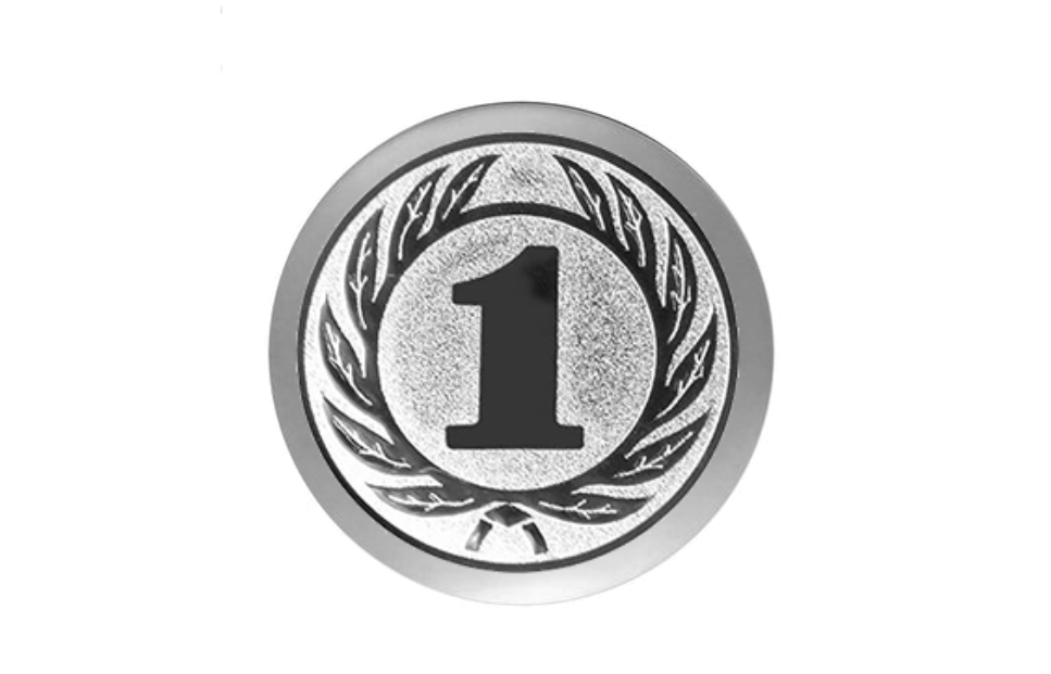 Mädchen Fußball Trophäe 37824 - Silber / 8x11 cm / SM