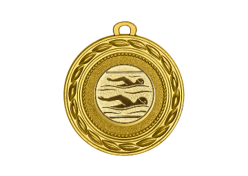 Medaille 9182 Ø 50mm - Gold / 50mm