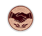 Glas Pokal 3526 Schild & Emblem - Transparent / 15 cm