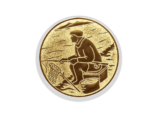 Glas Pokal Jane 8809 Schild & Emblem - Transparent Silber / 14 cm