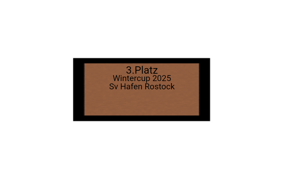 Fußballpokal 87-0 - Gold Schwarz / 39 cm