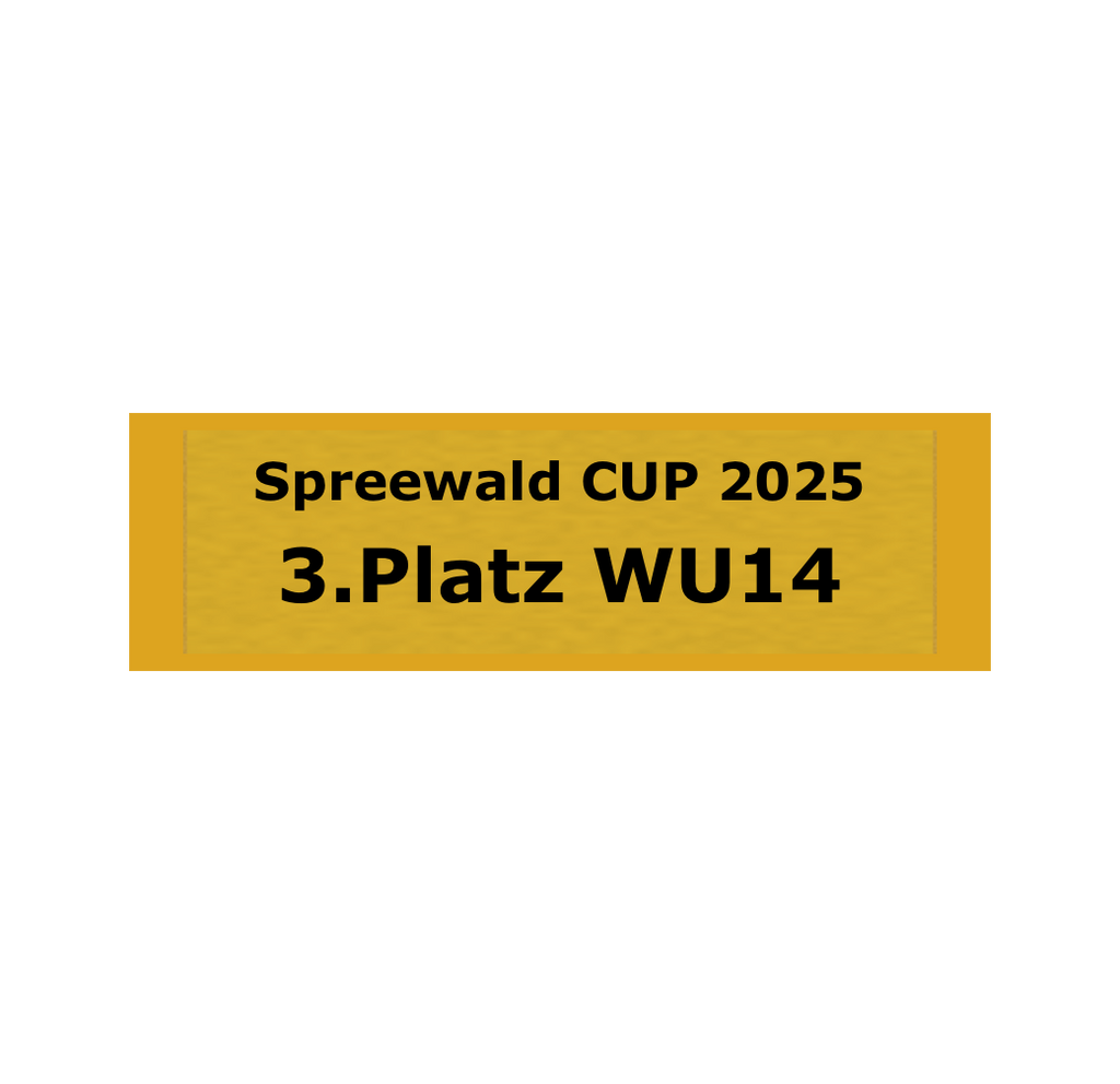 Gravurschild Gold selbstklebend - Gold / 50 x 15 mm