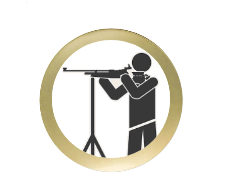 Ehrentafel G55 - Blau / Gold / 200x150 mm