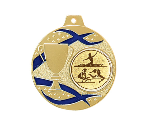 Medaille 079  Ø 50 mm - Gold / 50mm