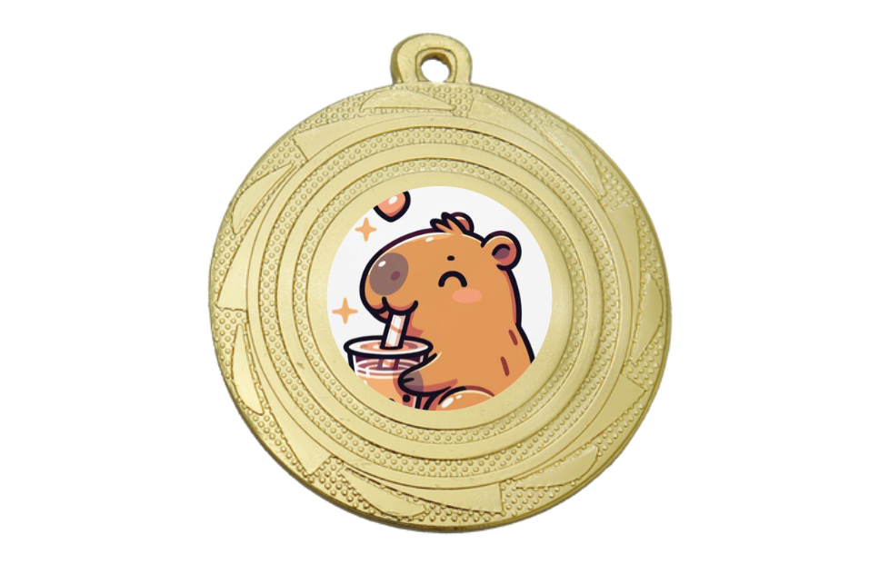 Medaille BS.ME100 Ø 45 mm - Gold / 45 mm