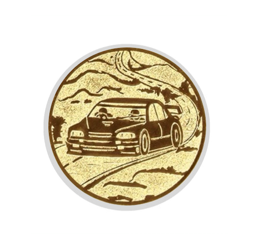 Glas Pokal 3526 Schild & Emblem - Transparent / 19 cm