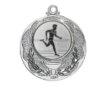 Medaille 028L Ø 40 mm - Silber / 50 mm