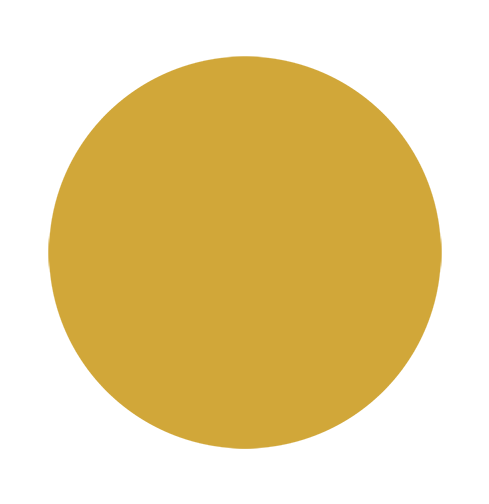 Aluminium-Emblem - 50 mm / Gold/Alu