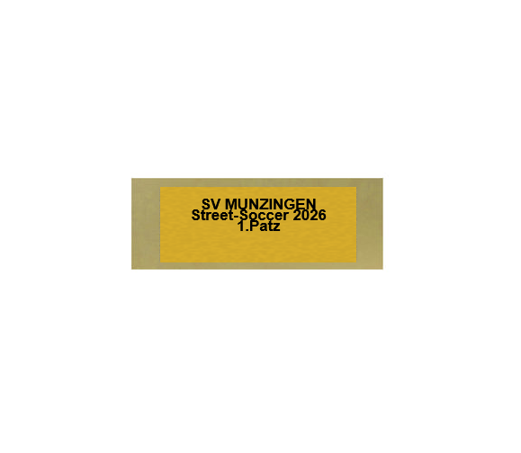 Glas Pokal Fußball FG028 - 19 cm / Transparent Schwarz