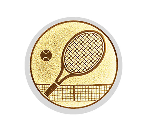 Glas Ständer W19x Schild & Emblem - 17.5 cm / Auswahl Weiß