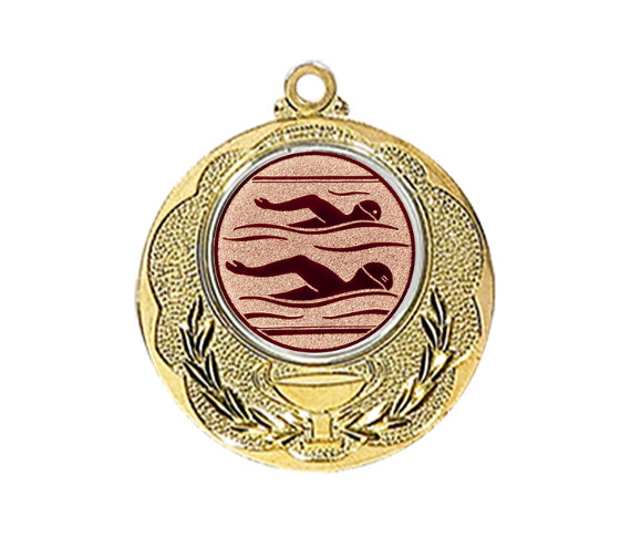 Medaille 028L Ø 40 mm - Gold / 50 mm